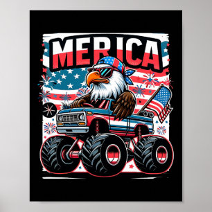 Merica 4. Juli Shirts Jungs Kinder amerikanische F Poster