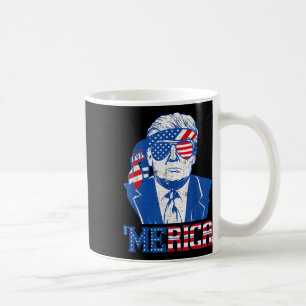 Merica Donald Trump - Funny Trump 4. Juli Amer Kaffeetasse