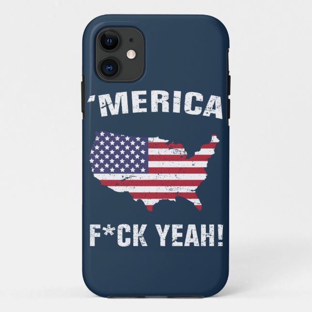 'Merica Fck ja! Case-Mate iPhone Hülle (Rückseite)