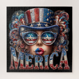 Merica Girl, Amerikanische Unabhängigkeitstag Glam