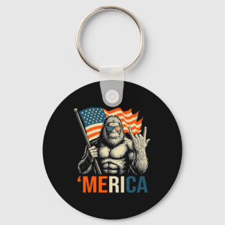 ‘merica Gorilla Flag Sungles Lustig Patriotisch  Schlüsselanhänger