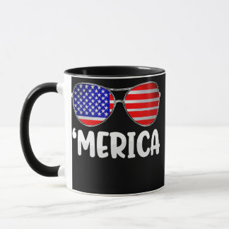 Merica Sonnenbrillen 4. Juli Jungen Mädchen Männer Tasse