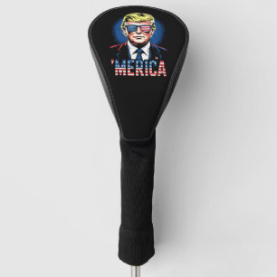 Merica Trump 4. Juli US Vintage Retro Golf Headcover