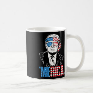 Merica Trump glücklich über den 4. Juli Trump - Am Kaffeetasse