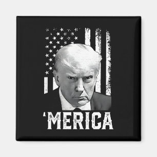 Merica Trump glücklich über den 4. Juli Trump - Am Magnet