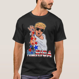 Merica Trump Salt Bae 4. Juli 2020 Präsidentia T-Shirt