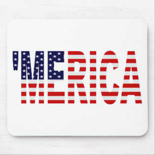 'MERICA US Flagge Mousepad