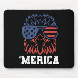 Merica Usa Flagge Kampfjets Ld Adler Patriot 4. Mousepad