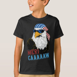 Mericaaaaw Adle Mullet 4. Juli USA T-Shirt