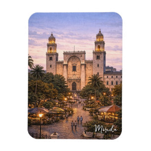 Merida Mexico Reise Magnet
