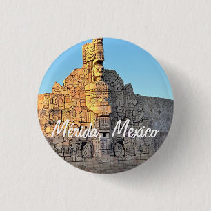 Merida, Mexiko - Round Button