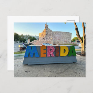 Merida, Mexique - Carte postale standard