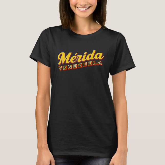Mérida Venezuela T-Shirt (Vorderseite)