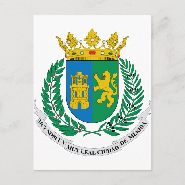 Merida Yucatan, Mexiko Postkarte (Vorderseite)