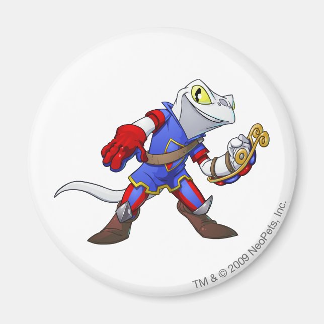 Meridell Team Captain 2 Magnet (Vorne)