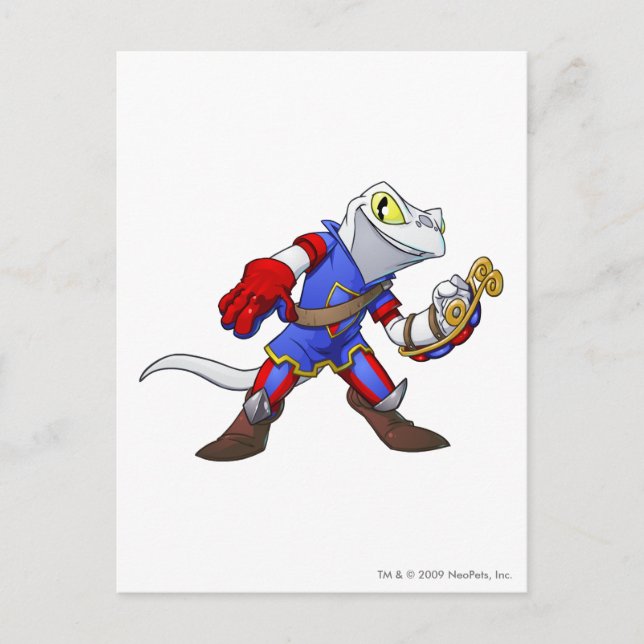 Meridell Team Captain 2 Postkarte (Vorderseite)