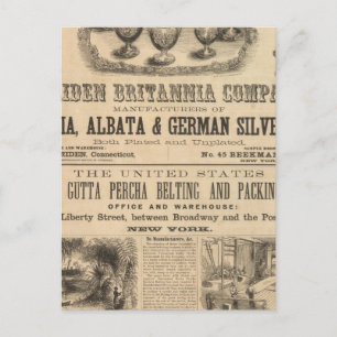 Meriden Britannia Company Postkarte