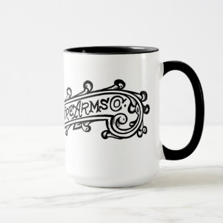 Meriden-Feuer-Arme gravierte Rolle-Logo-Tasse Tasse