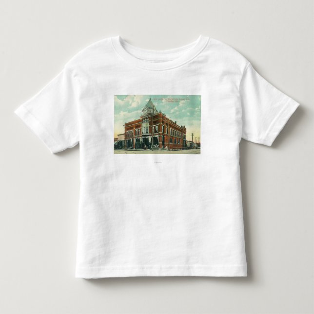 Meridian und Stewart-Straßen-Schnitt-Ansicht Kleinkind T-shirt (Vorderseite)