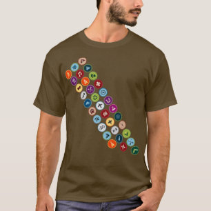 Merit-Abzeichen-Sash T-Shirt