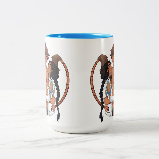 Merit und Kalini Swoon Zweifarbige Tasse (Mittel)