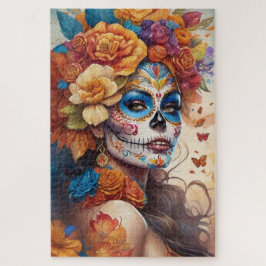 Merizing Women in Sugar Skull Make