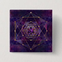 Merkabah in Blume des Lebens - Heilige Geometrie