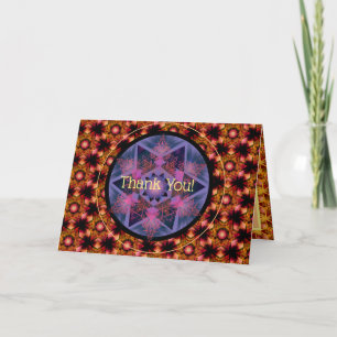 Merkabah Mandala Muster Danke