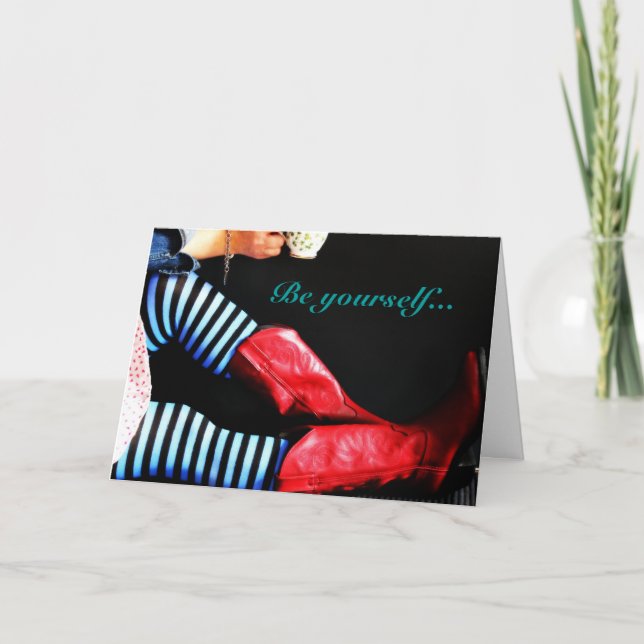 Merken Sie Card~ ist sich… Karte (Vorderseite)