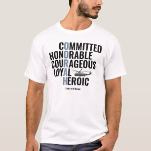 Merkmale einer Marine T-Shirt