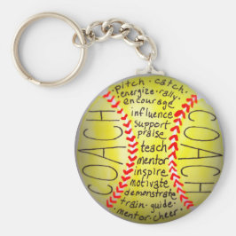 Merkmale eines Trainers Schlüsselanhänger