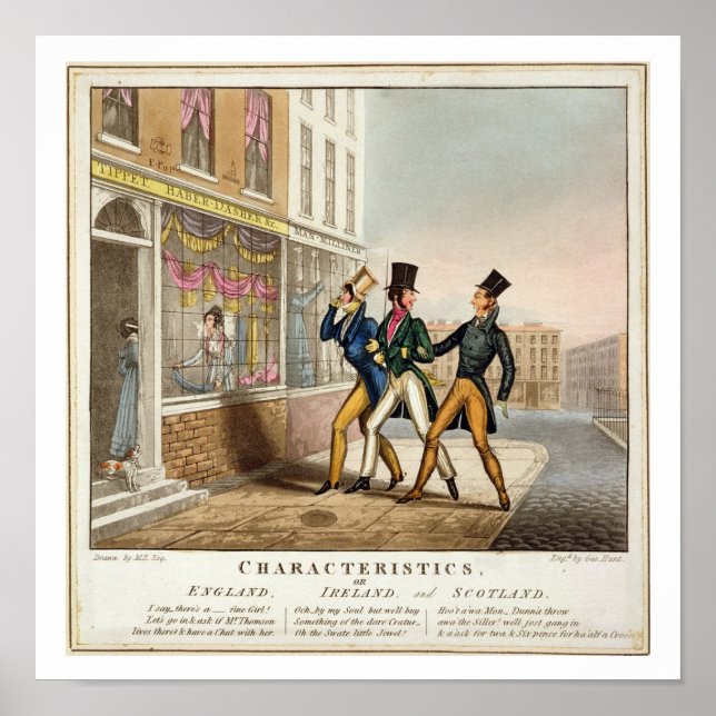 Merkmale - England, Irland und Schottland, e Poster (Vorne)