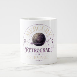 Merkur-Retrograd-Überlebender Jumbo-Tasse
