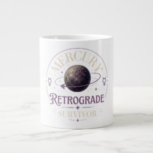 Merkur-Retrograd-Überlebender Jumbo-Tasse