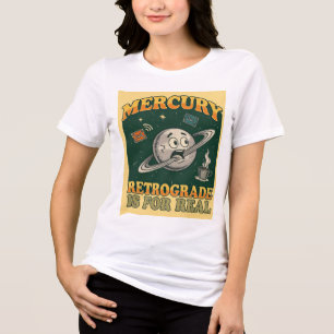 Merkur rückläufig Tri-Blend shirt