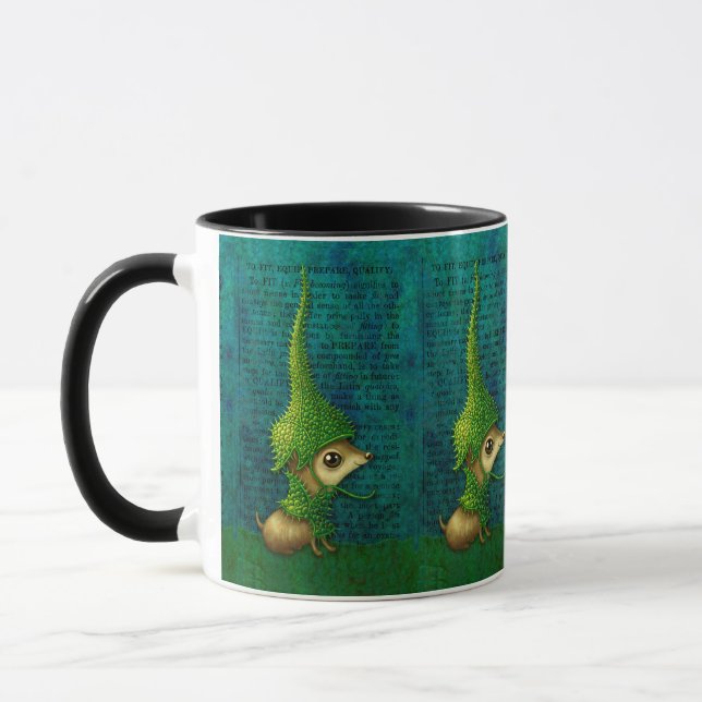 Merkwürdig niedliche Fantasie-Tasse: Tasse (Links)