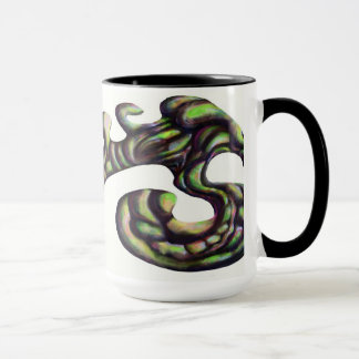 Merkwürdige Form-Tasse - Grün Tasse