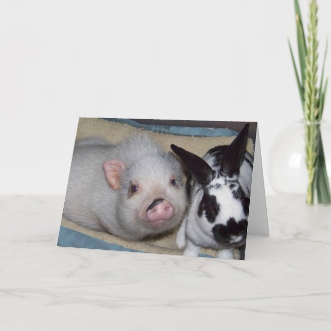 Merkwürdige Freunde Karte (Vorderseite)