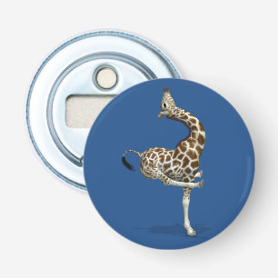 Merkwürdige Sportive Giraffe Flaschenöffner