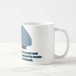 Merkwürdige Tatsache - Atomische Furz Kaffeetasse