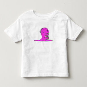 Merkwürdiger Monsterdrache zeichnend Kleinkind T-shirt
