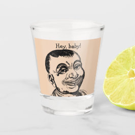 Merkwürdiger Typ Schnapsglas