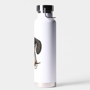 Merle Dapple Dackel Niedliche Dackel Dog Trinkflasche