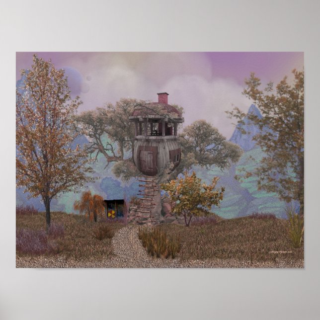 Merle's Treehouse Poster (Vorne)
