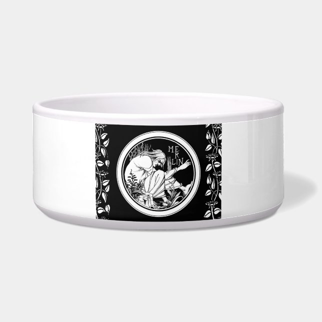 Merlin Art Nouveau Fantasy Napf (Vorderseite)