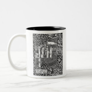 MERLIN, durch Aubrey Beardsley - HD Zweifarbige Tasse