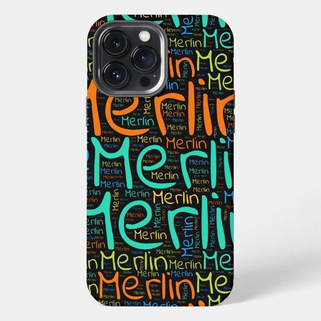 Merlin iPhone 13 Pro Max Hülle (Rückseite)