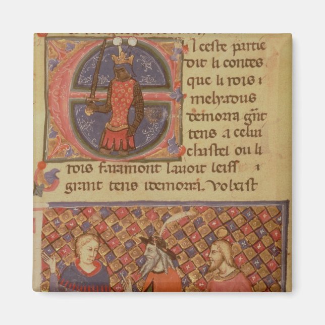 Merlin tutoring Arthur Magnet (Vorne)