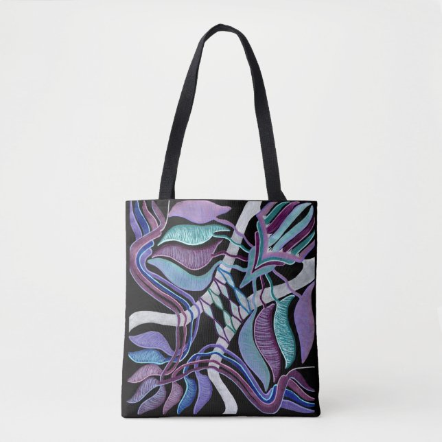 MerlinMistique auf einem überdruckten Totbeutel Tasche (Vorderseite)