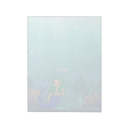 Mermaid - 11" x 8,5" Notepad Notizblock